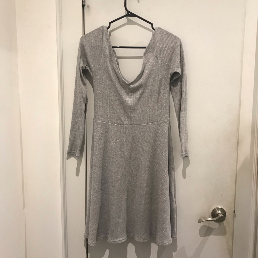 Long Sleeve Skater Dress